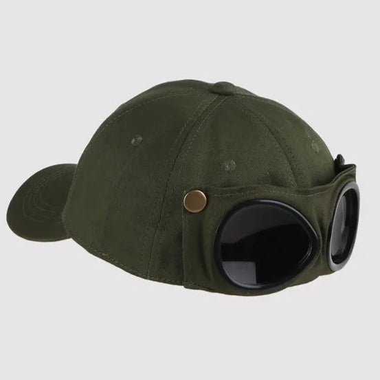 New Aviator Hat Summer Personality Glasses Baseball Cap Female Unisex Sunglasses Male Cap Baseballcap Boys Cap
