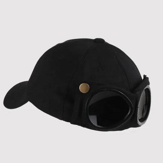 New Aviator Hat Summer Personality Glasses Baseball Cap Female Unisex Sunglasses Male Cap Baseballcap Boys Cap